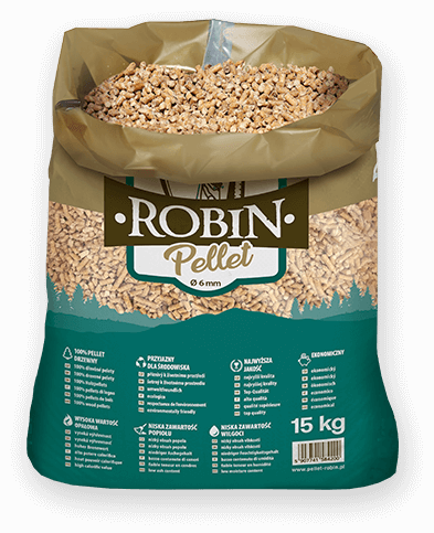 worek pelletu opałowego Robin do kupienia w Kędzierzynie-Koźlu lub sklepie internetowym